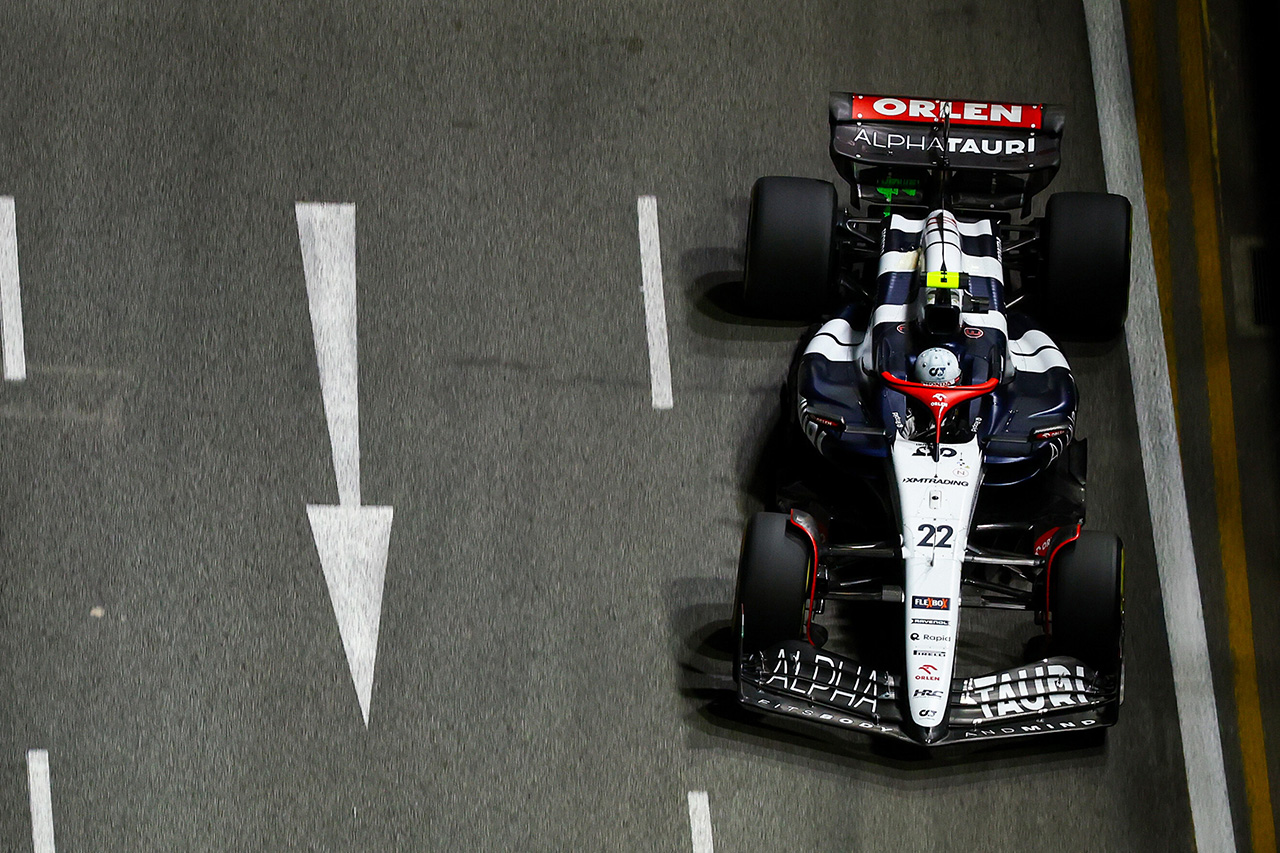 アルファタウリF1 「角田裕毅のソフトでのグリップに取り組む必要がある」