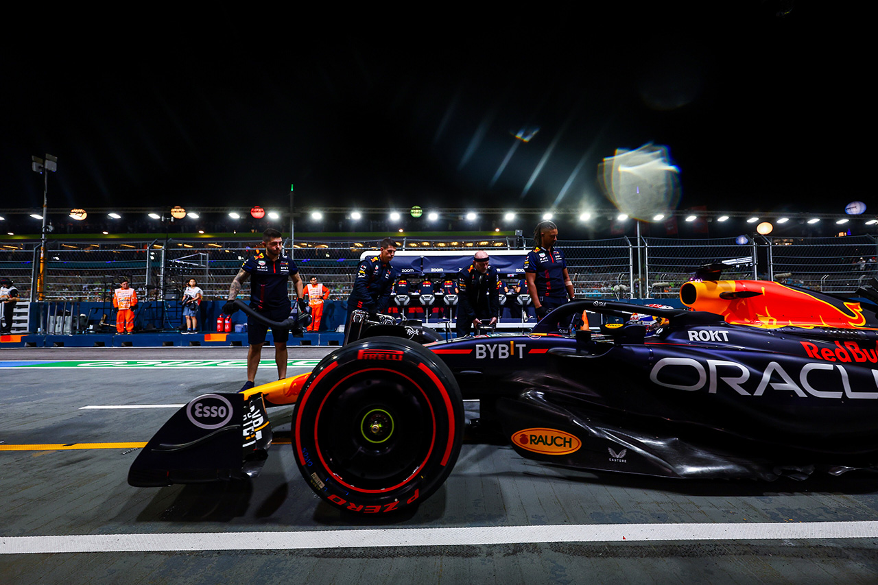 F1シンガポールGP 予選Q2：マックス・フェルスタッペン11番手で敗退