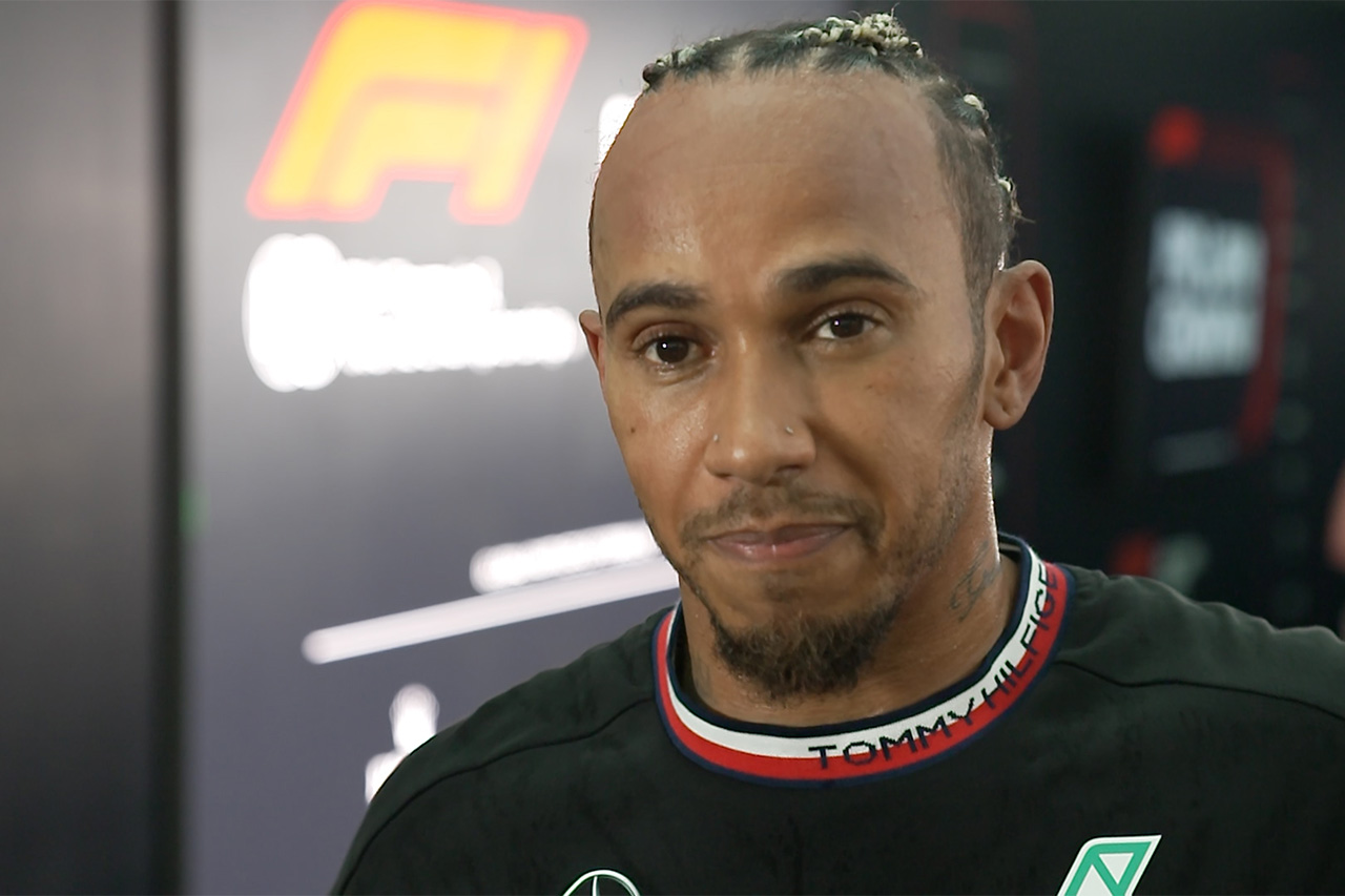ハミルトン F1シンガポールGP予選5位「ラッセルの優勝を願っている」