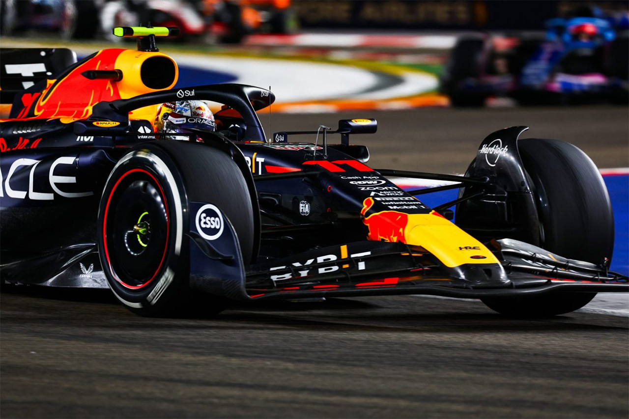 F1シンガポールGP 決勝:ペレスに5秒加算ペナルティも順位に変動なし