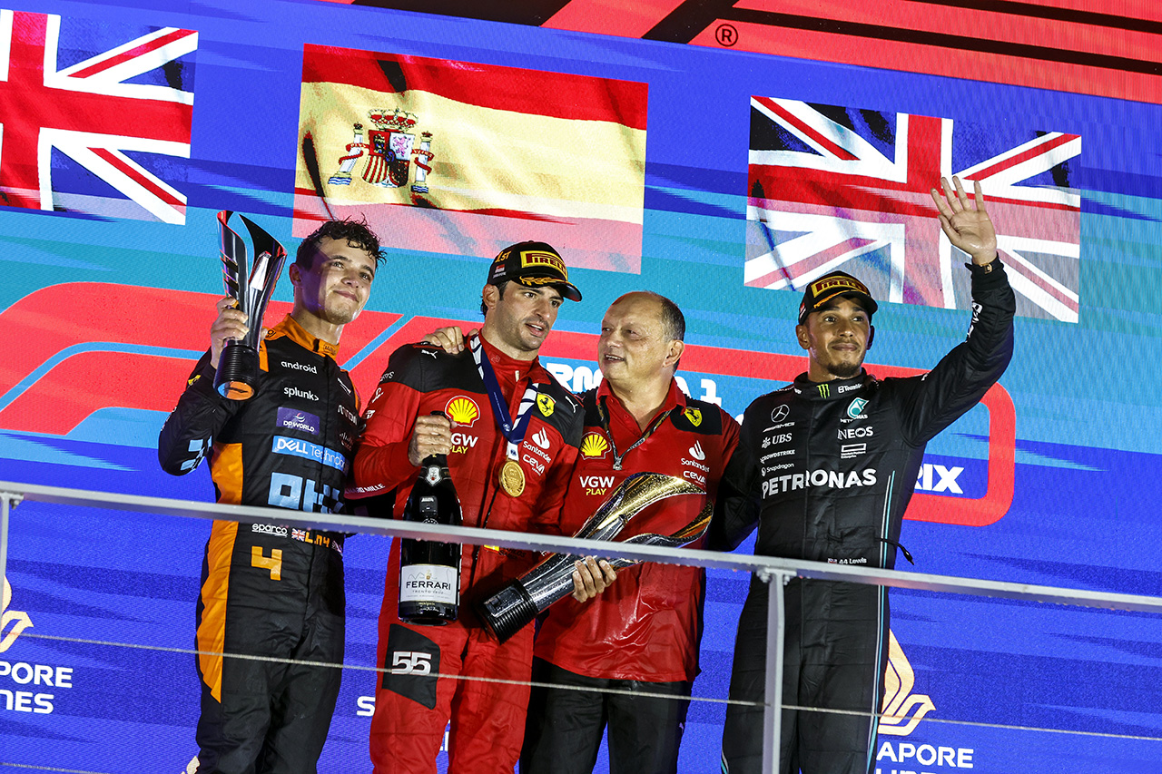 2023年 F1シンガポールGP 決勝:ドライバーコメント(トップ10)