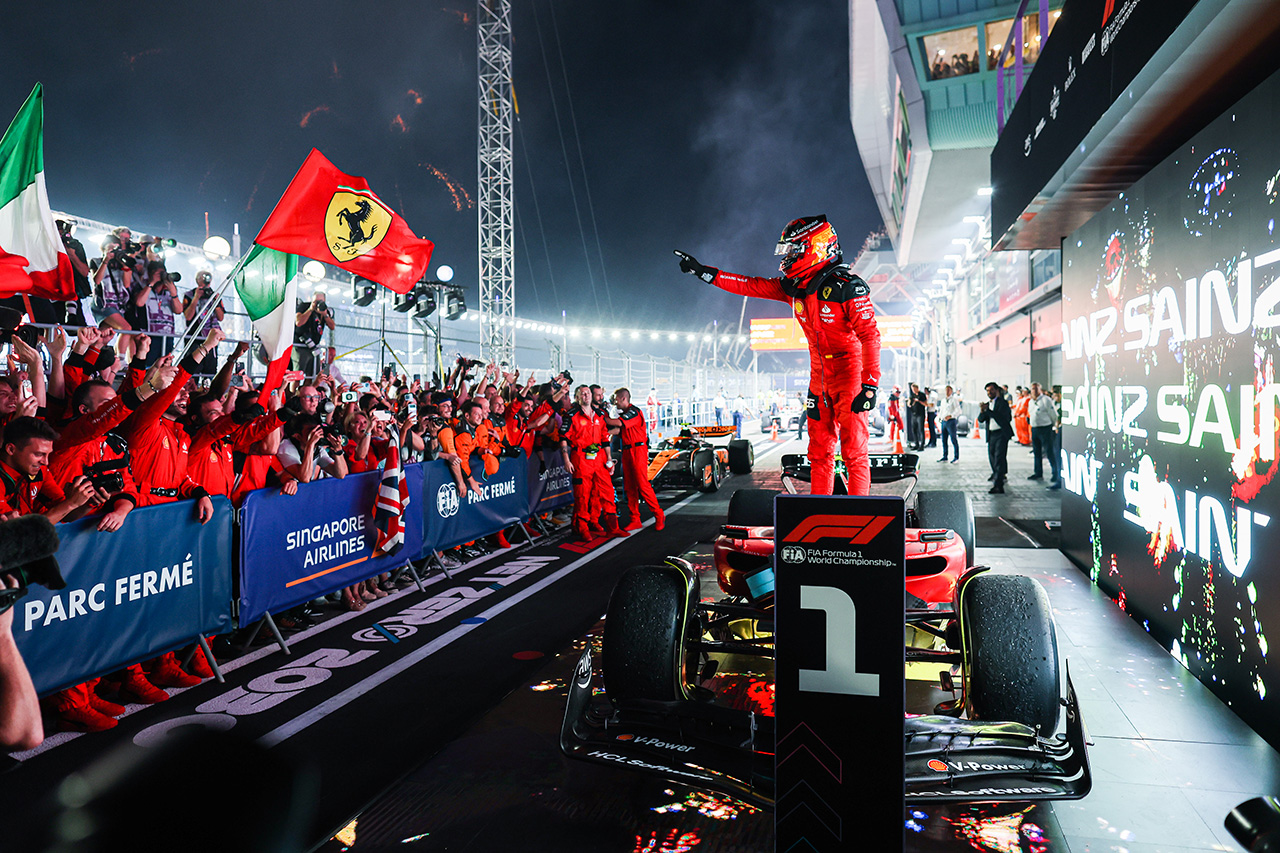 2023年 F1ポイントランキング (第16戦シンガポールGP終了時点)