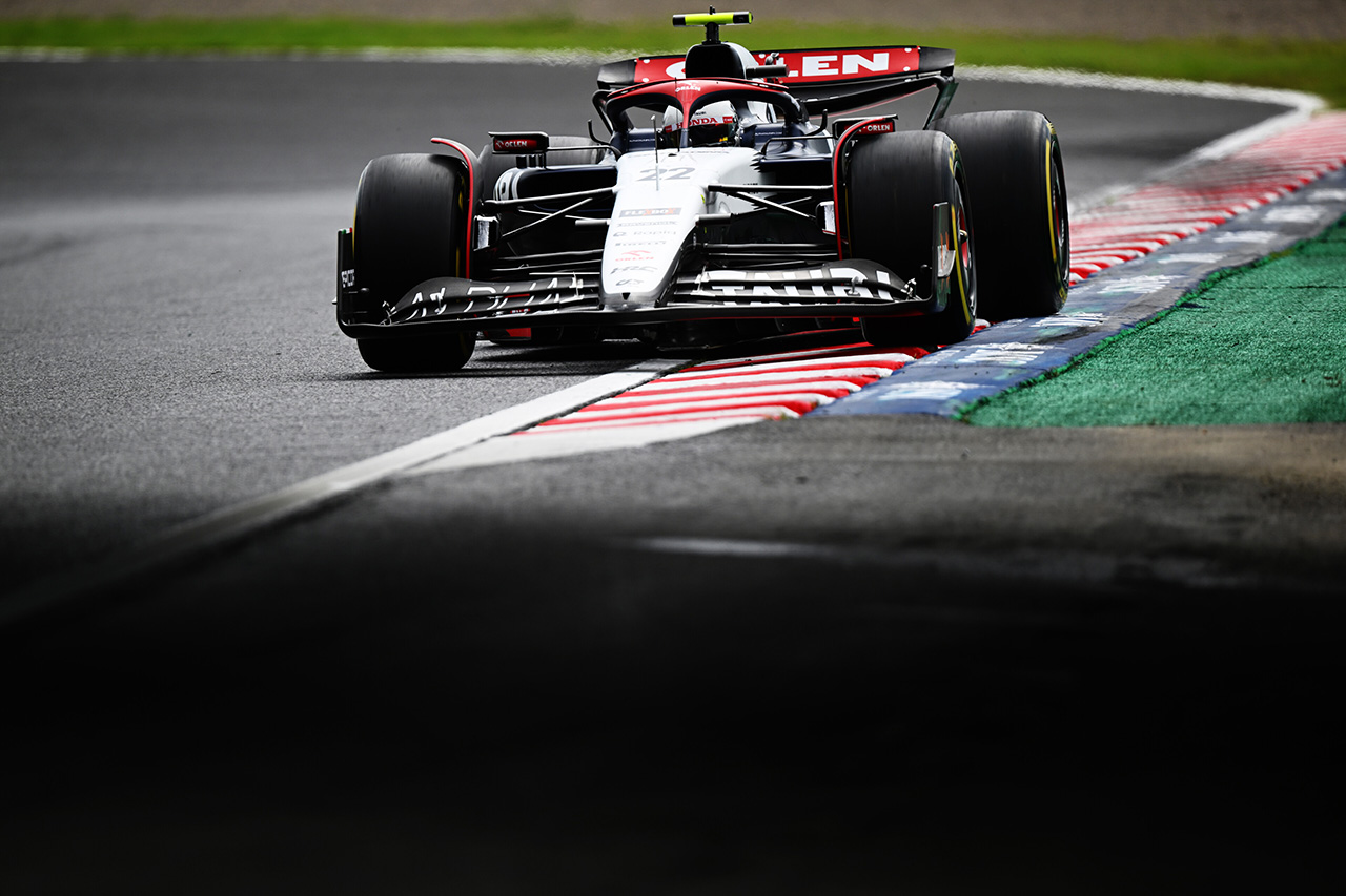 F1日本GP フリー走行1回目：フェルスタッペンがトップ 角田裕毅5番手