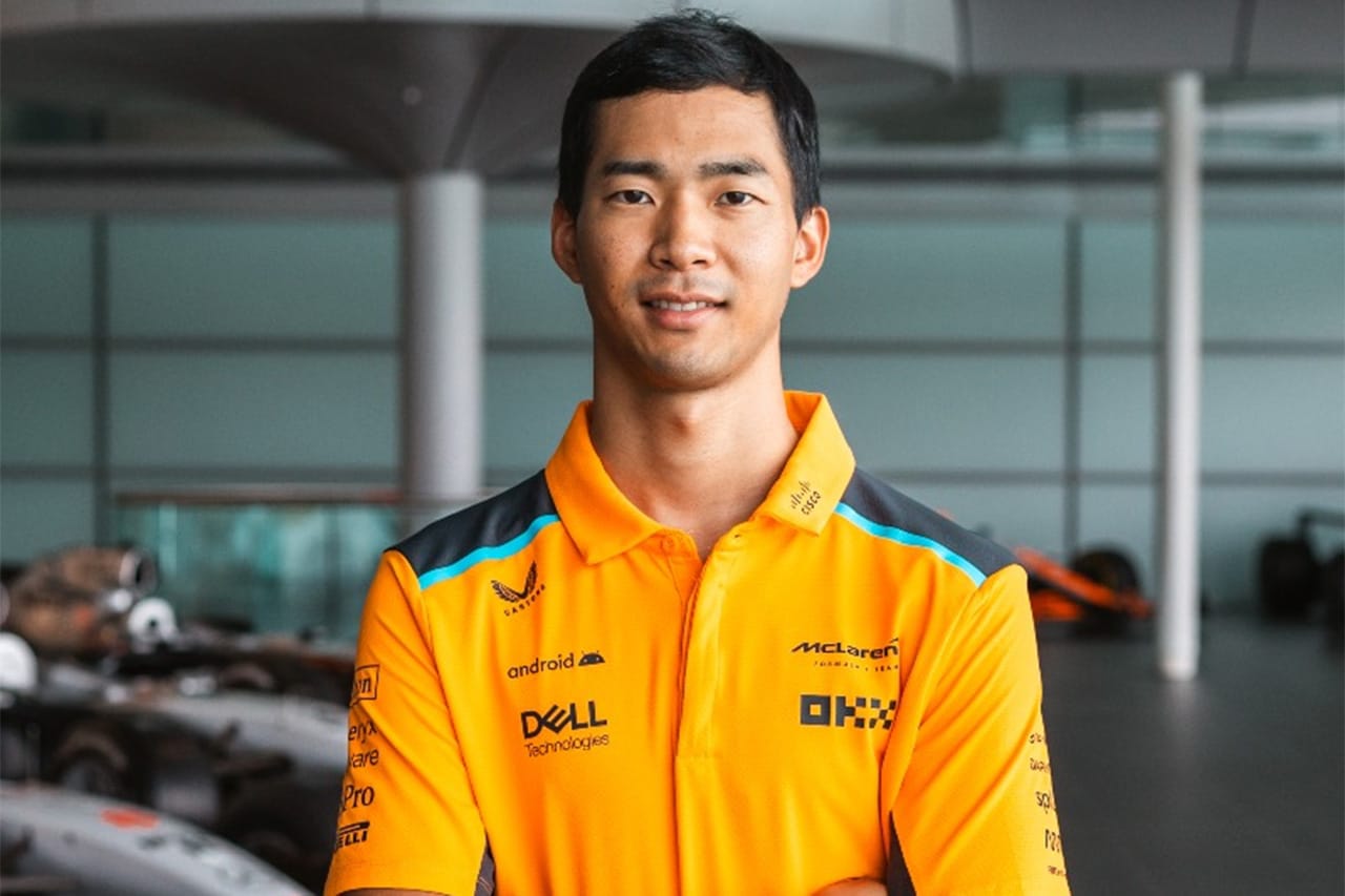 マクラーレンF1、平川亮を2024年のF1リザーブドライバーに起用