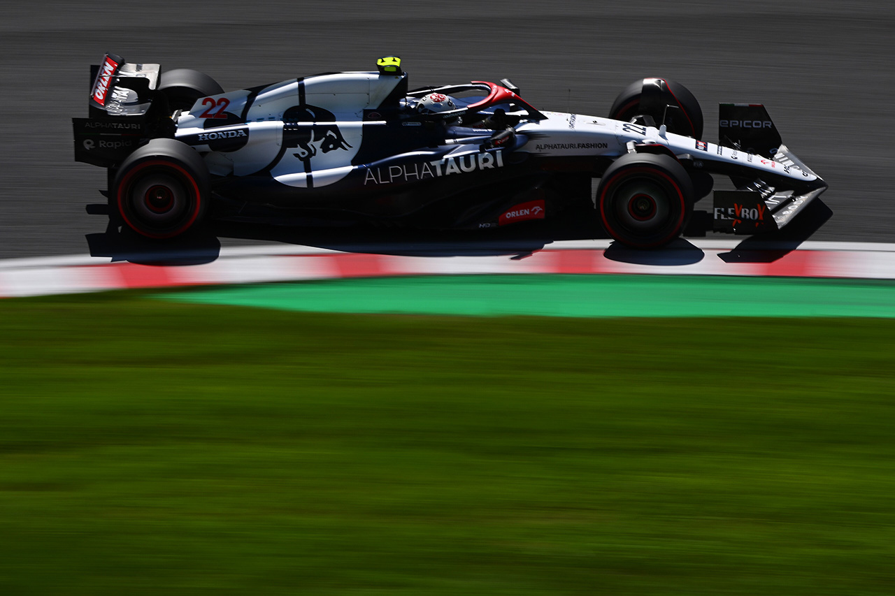 F1日本GP 予選Q2:角田裕毅が7番手で今季3度目のQ3進出