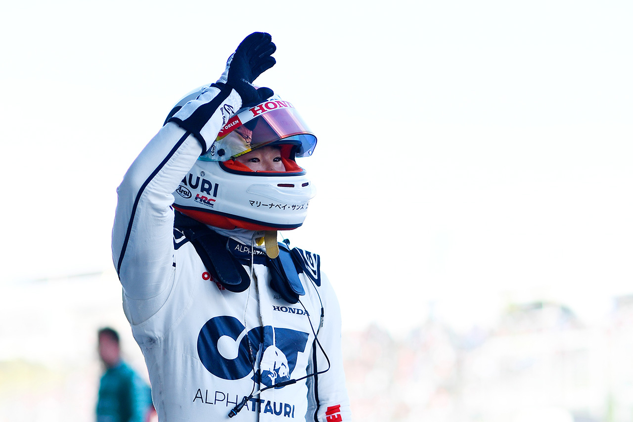 角田裕毅 F1日本GP予選9番手「明日はファンのみんなと楽しみたい」