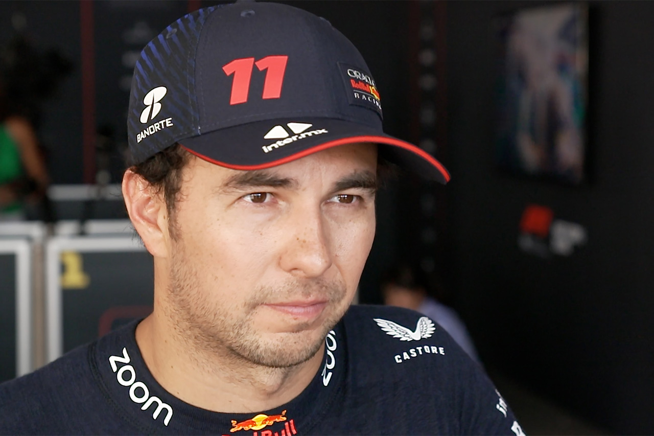 セルジオ・ペレス F1日本GP決勝リタイア 「スタートから下り坂の一戦」