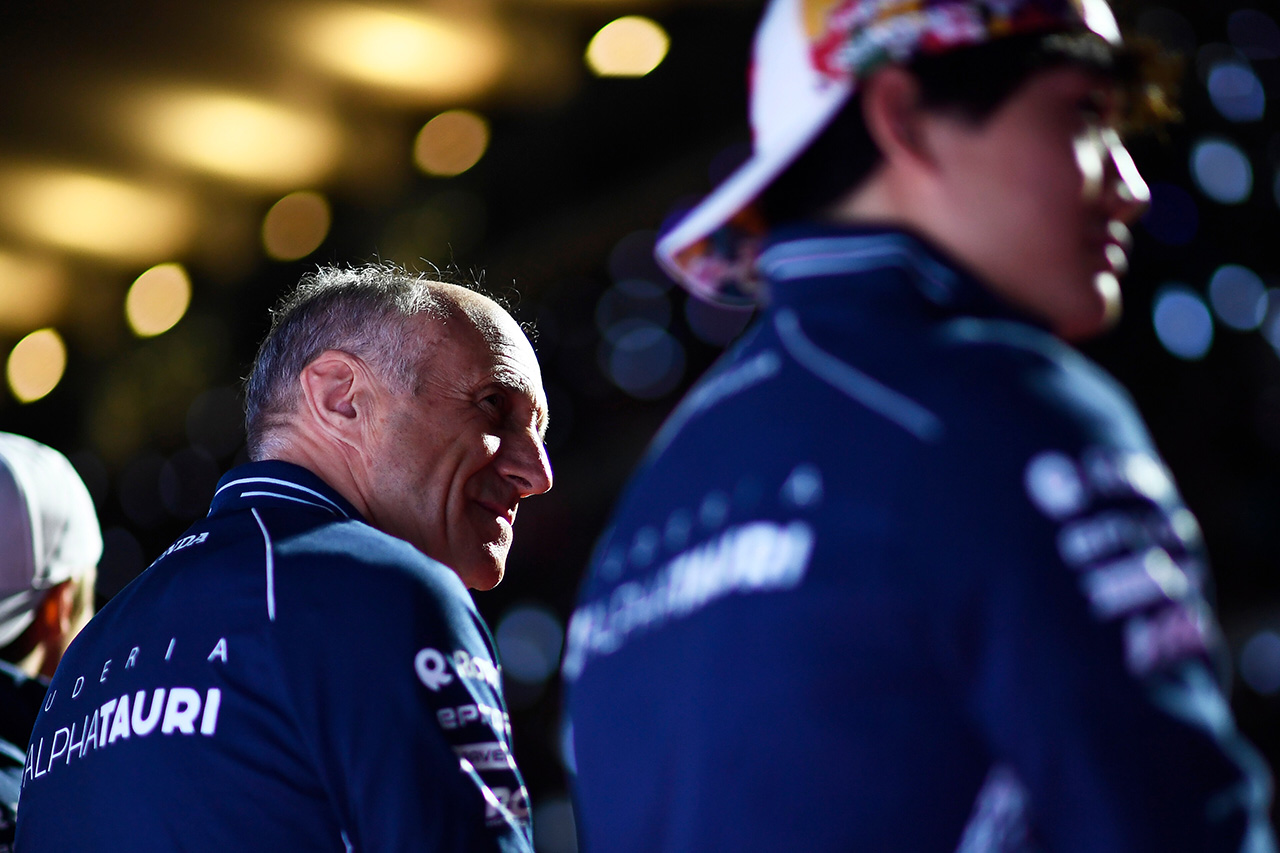 アルファタウリF1代表 「角田裕毅にはスピードがあり、才能がある」