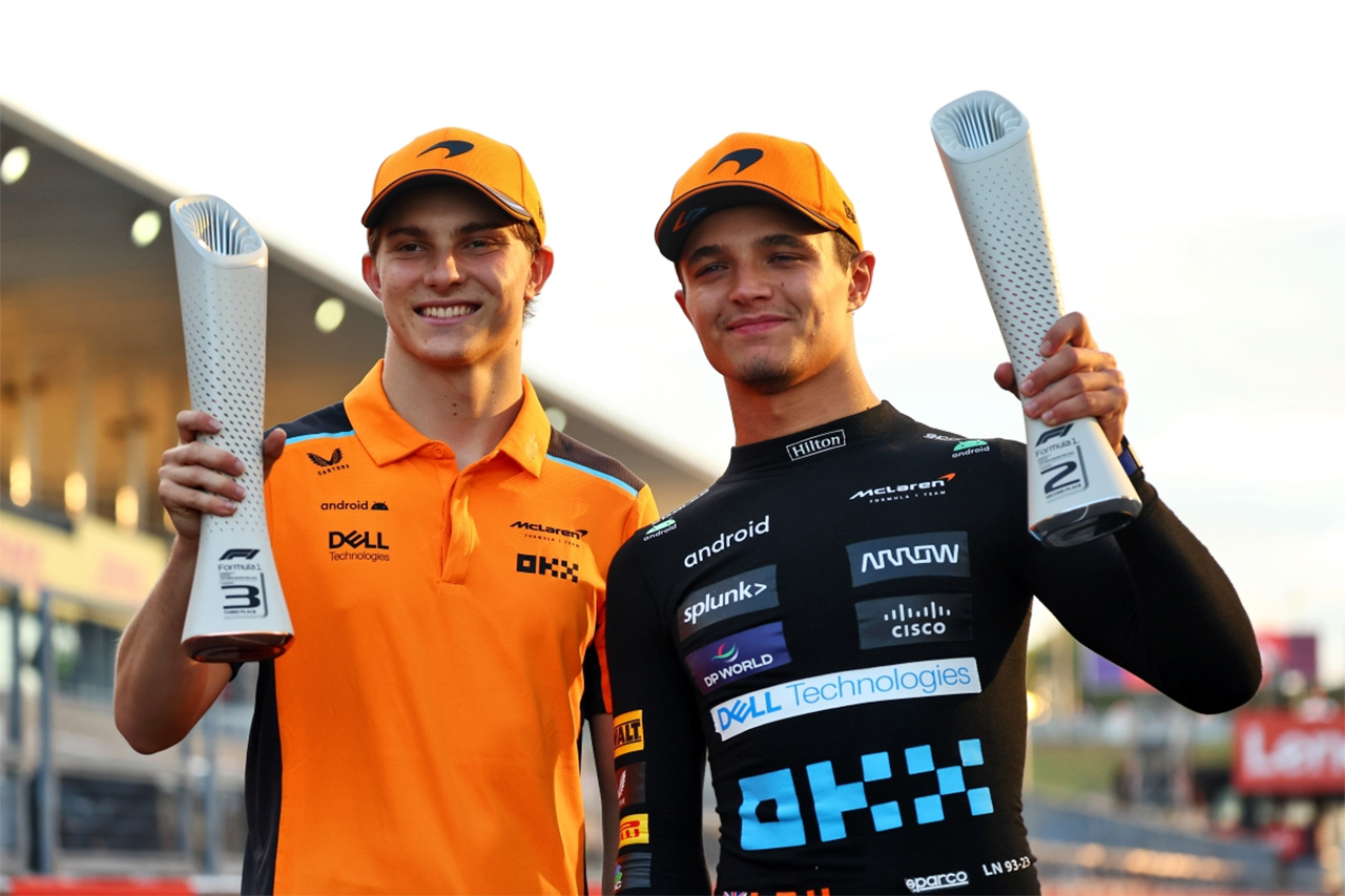 ランド・ノリス F1日本GP決勝2位 「マクラーレンの実力でダブル表彰台」