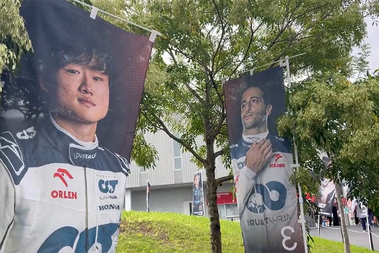 F1日本GP、鈴鹿サーキットからPR用のぼりが無断で持ち去られる