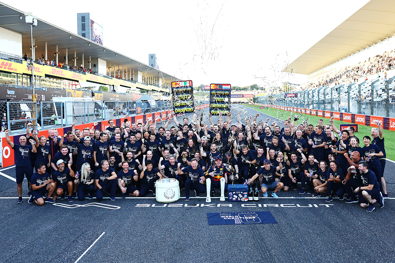 2023年 F1ポイントランキング （第17戦日本GP終了時点）