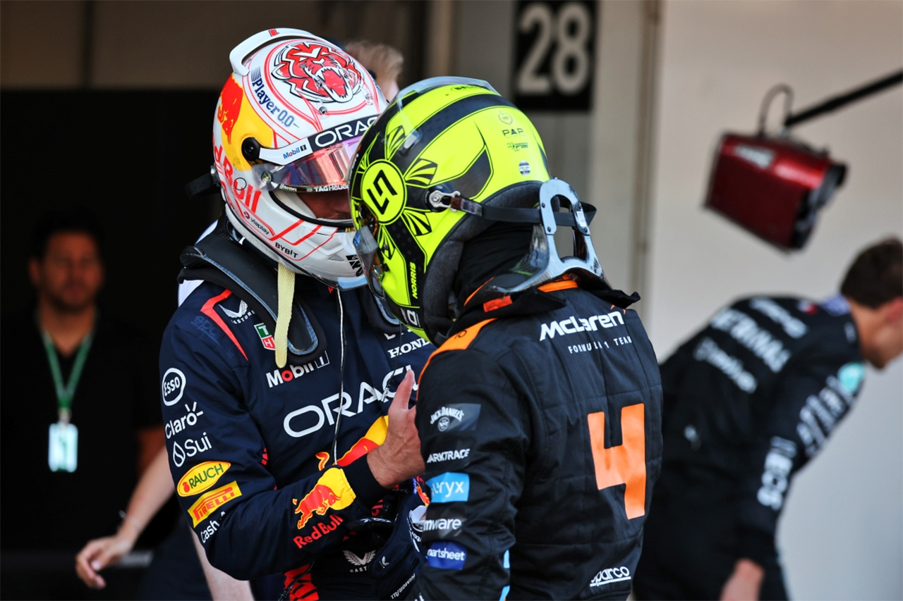 ランド・ノリス“レッドブルのF1マシン、フェルスタッペン専用設計説”を否定