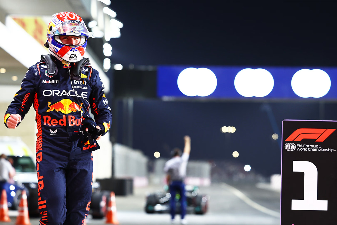 フェルスタッペンがトラックリミット違反多発の予選で圧巻のポール獲得