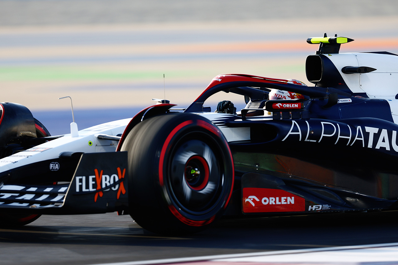 F1カタールGP スプリントSQ1：角田裕毅はトラックリミット違反で18番手