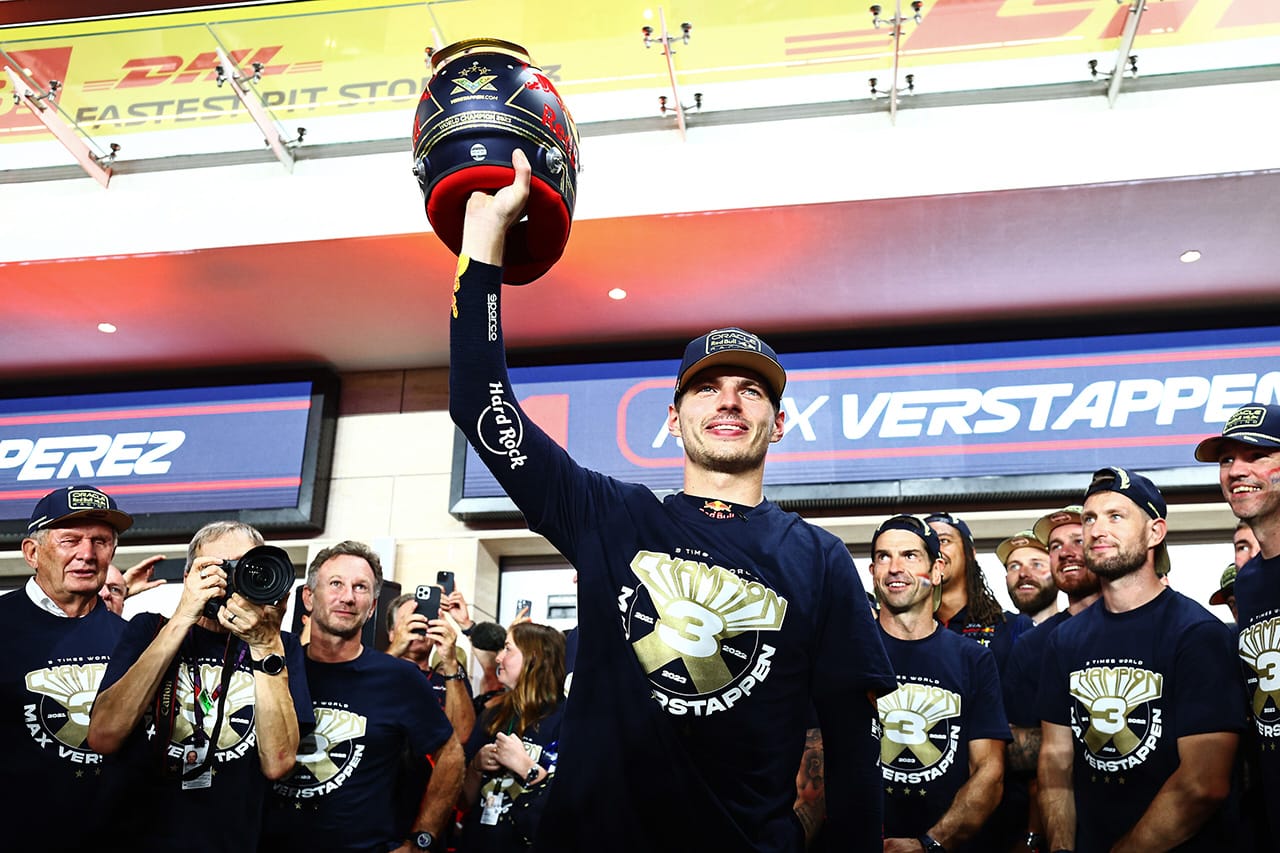 フェルスタッペン、3度目のF1ワールドチャンピオン獲得「最高の気分」