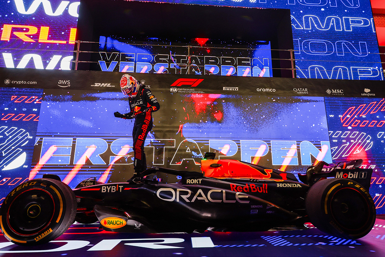 ホンダ、フェルスタッペンのF1王座3連覇を祝福「引き続き全力でサポート」