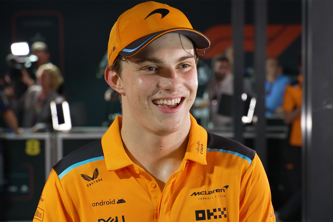 オスカー・ピアストリ F1カタールGP決勝 「ターン1の混乱もゲームプラン内」