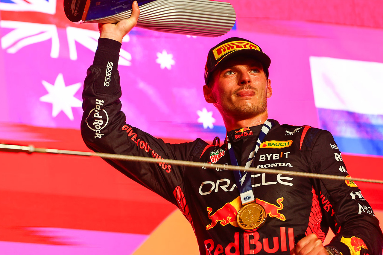 F1カタールGP:フェルスタッペンがシーズン最多リードラップ記録を更新