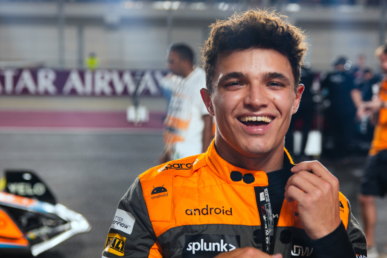 マクラーレンF1のランド・ノリス 「フェラーリの3位に挑戦できると思う」