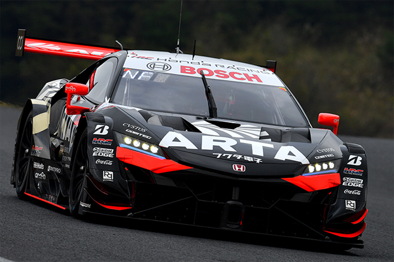 SUPER GT:ARTA MUGEN NSX-GTが今季2度目のポールポジション獲得