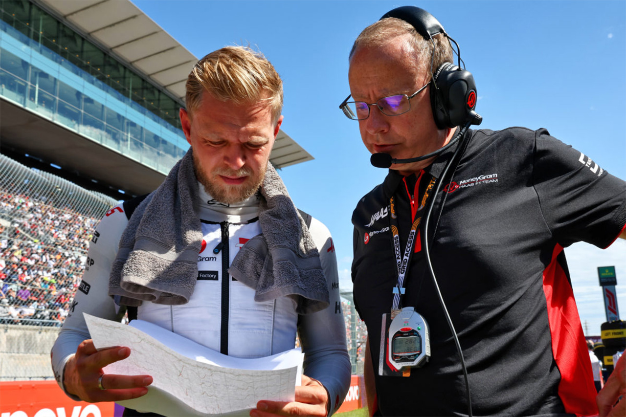 ハースF1待望のアップグレードも「奇跡は期待するな」とマグヌッセン