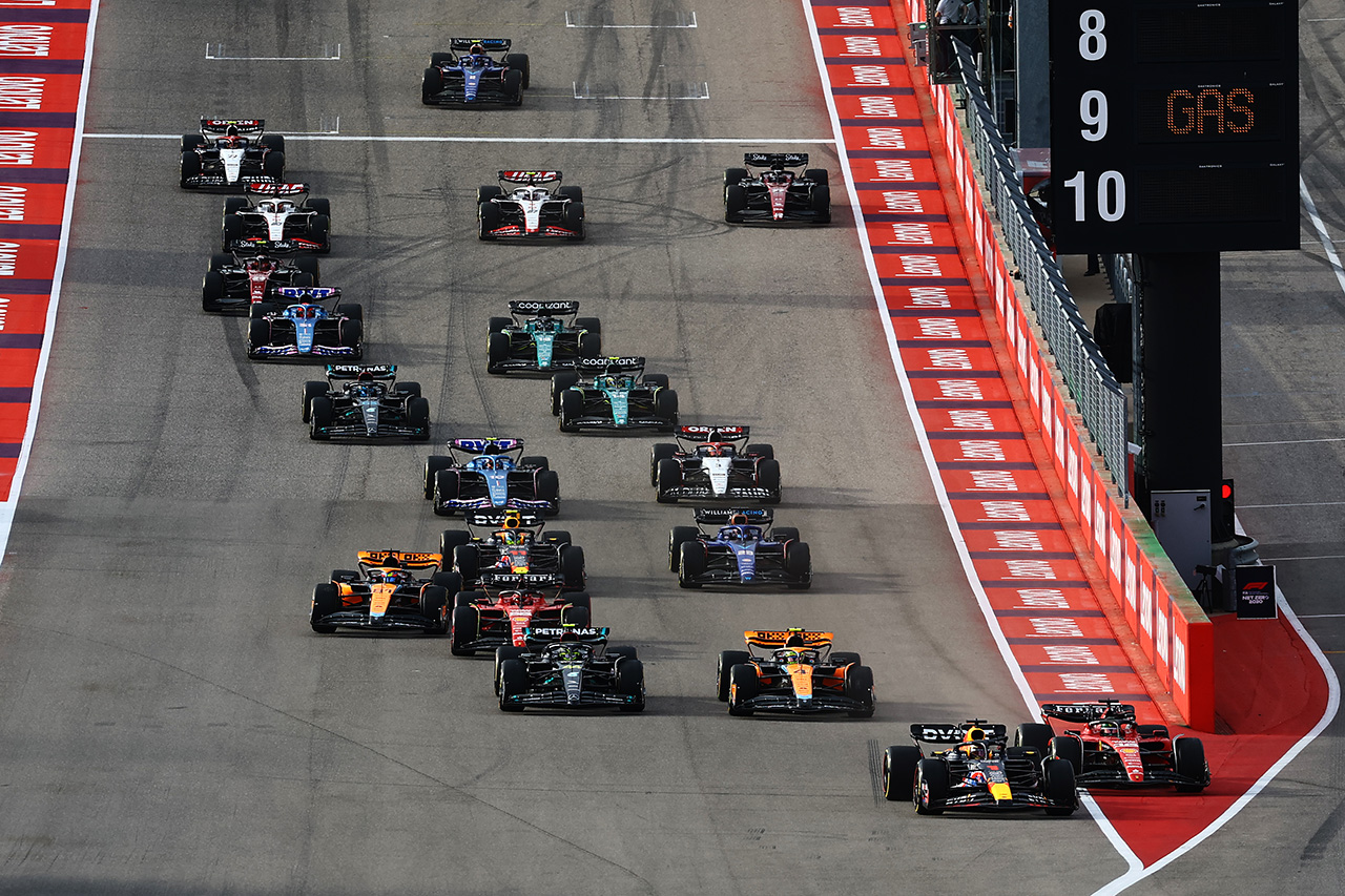 F1アメリカGP スプリント:マックス・フェルスタッペンが優勝