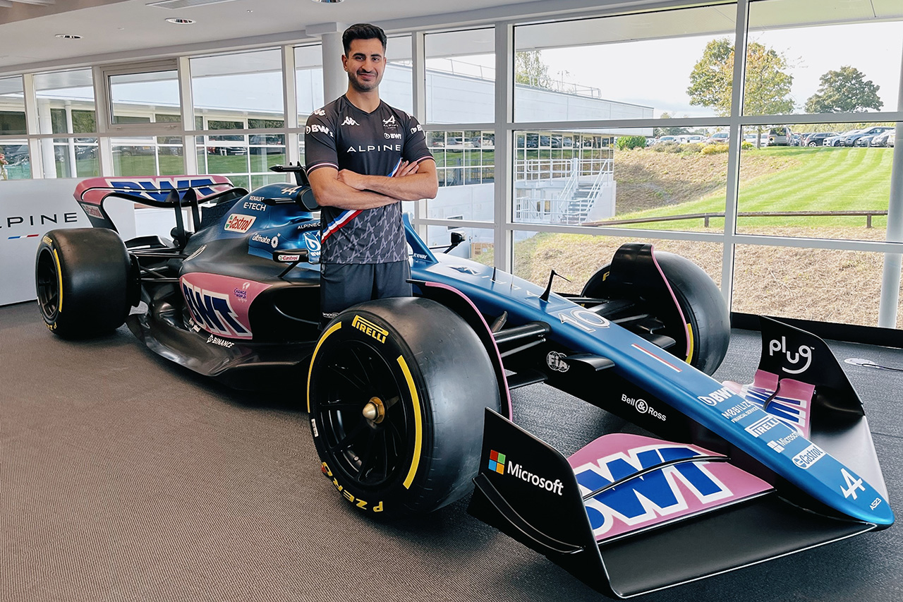 アルピーヌF1チーム、クッシュ・マイニと育成ドライバー契約