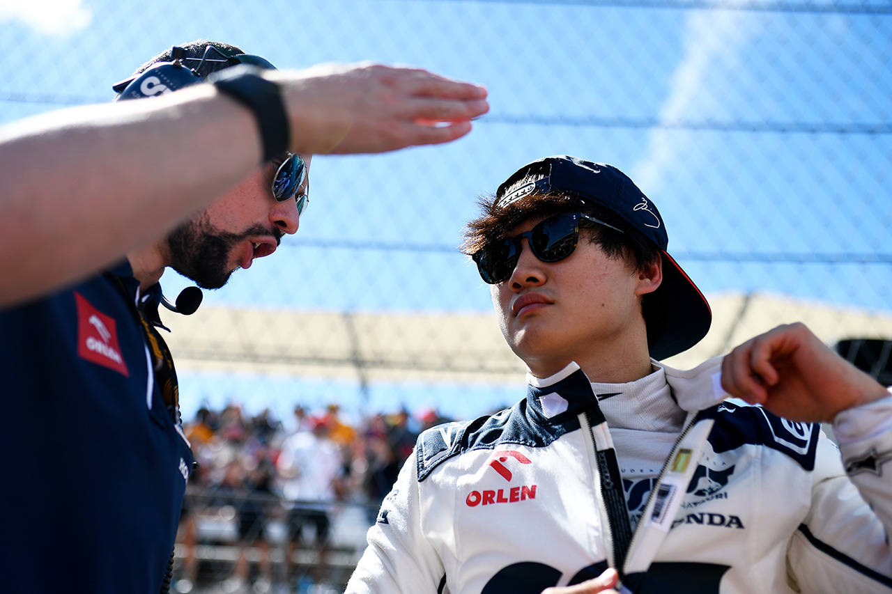 角田裕毅 F1アメリカGPでのファステストは「エンジンは100%ではなかった」
