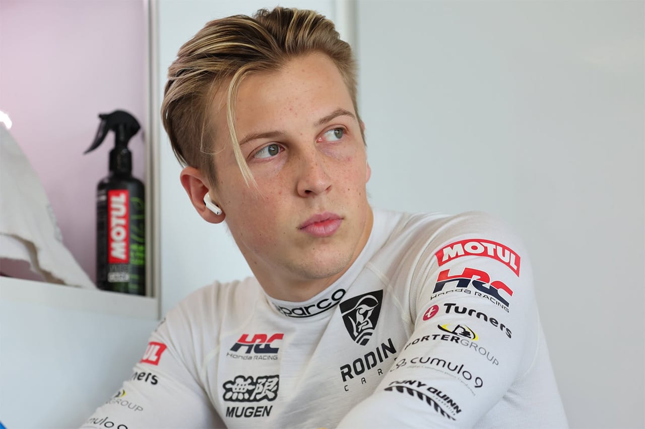 リアム・ローソン スーパーフォーミュラ最終戦で初ポールポジション獲得