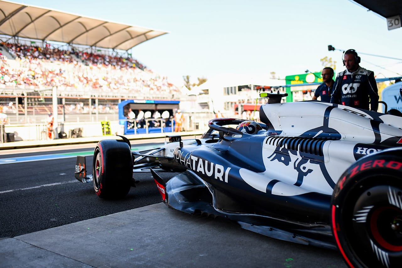 F1メキシコGP 予選Q2：グリッド降格の角田裕毅はトウでリカルドをアシスト