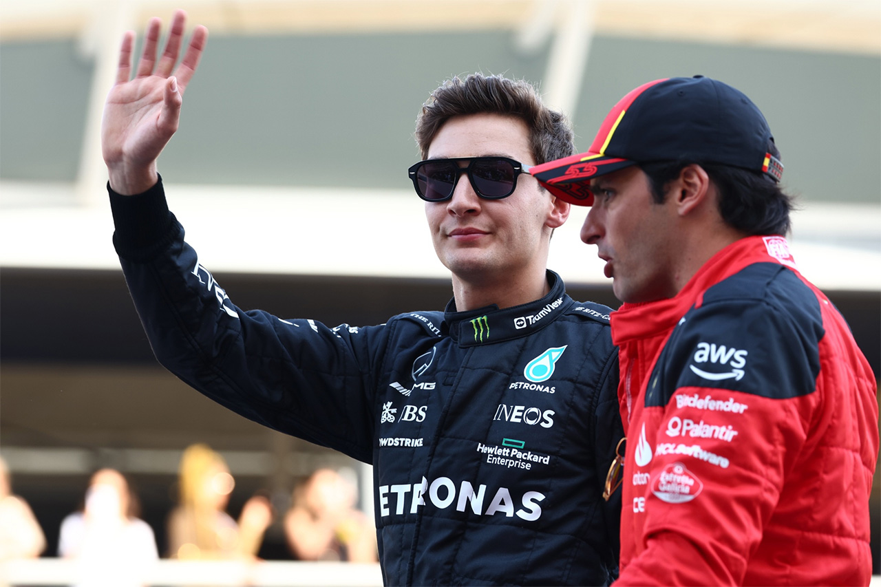 カルロス・サインツ F1メキシコGPのラッセルの無線苦情は「常套手段」