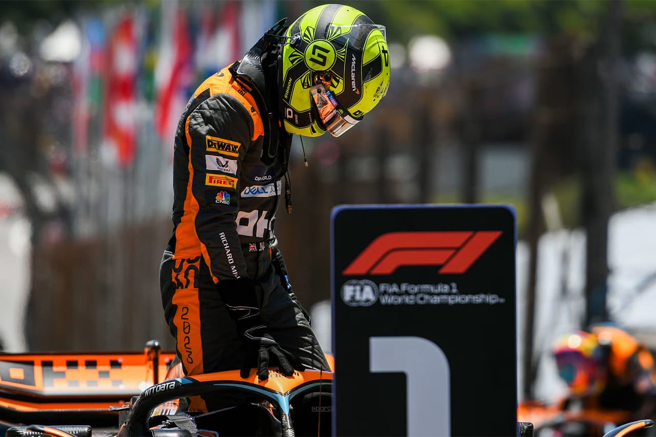 マクラーレンF1のランド・ノリスが予選の鬱憤を晴らすスプリントポール