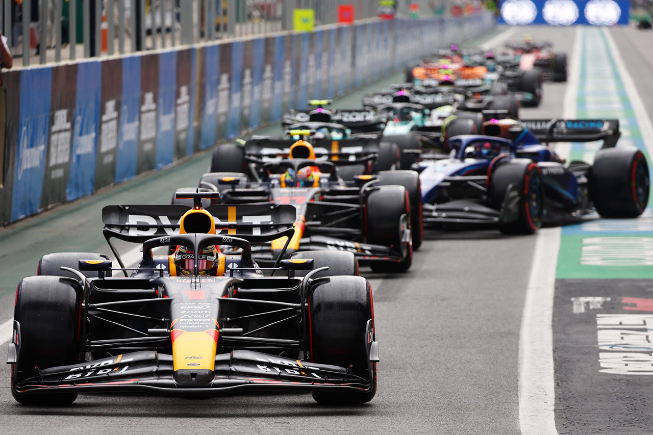 2023年 F1サンパウロGP 決勝：暫定スターティンググリッド（ブラジルGP）