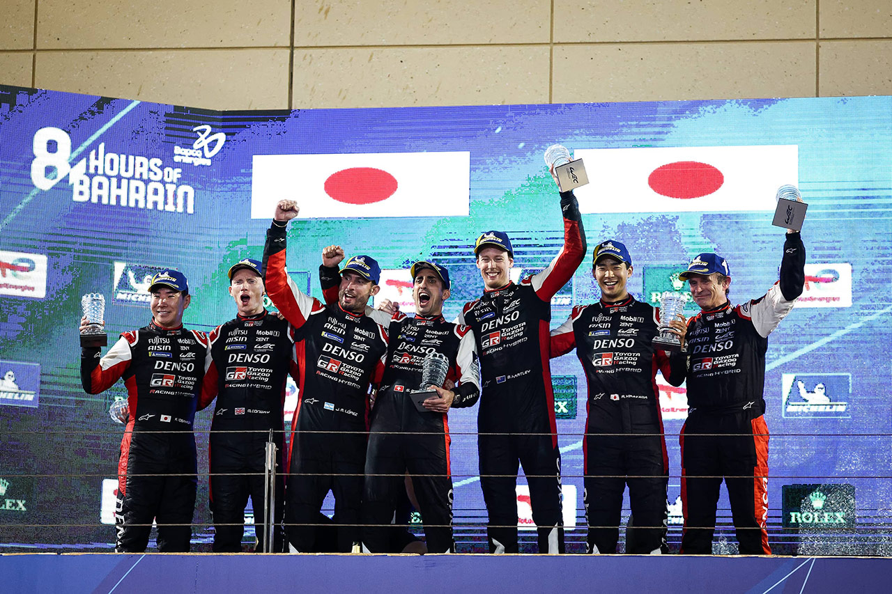 WEC:トヨタ8号車(ブエミ/ハートレー/平川)がドライバーズタイトル2連覇