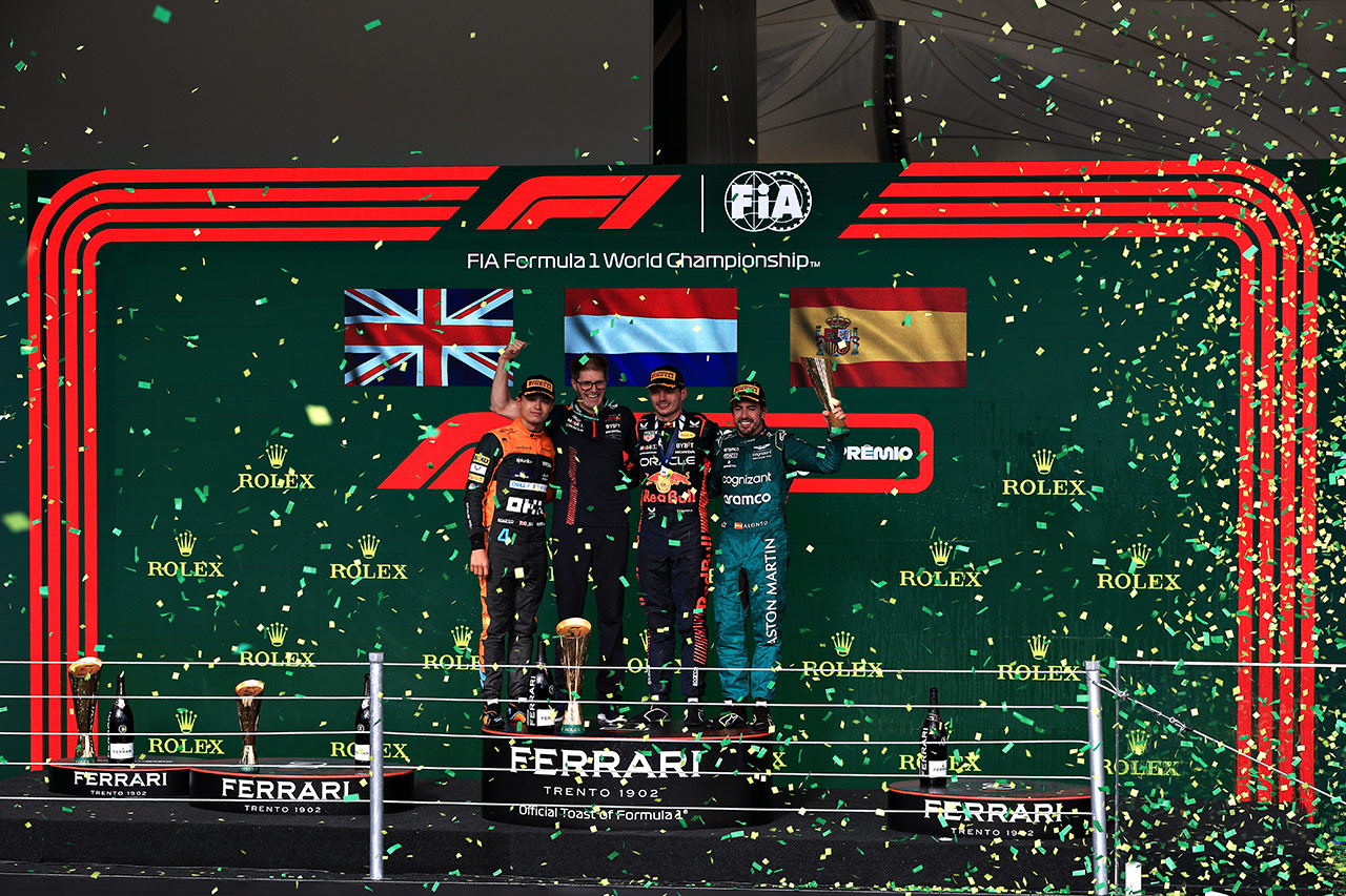 2023年 F1ポイントランキング （第21戦サンパウロGP終了時点）