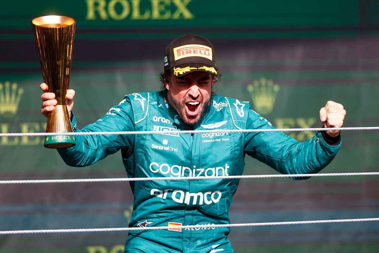 フェルナンド・アロンソ F1サンパウロGP決勝「表彰台はなくなったと思った」