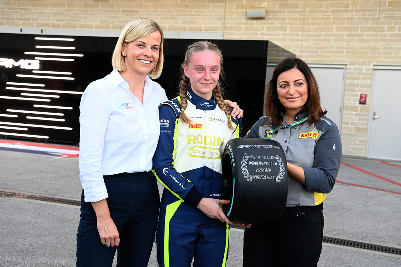 スージー・ヴォルフ 「F1アカデミーが成功しなければ女性に未来はない」