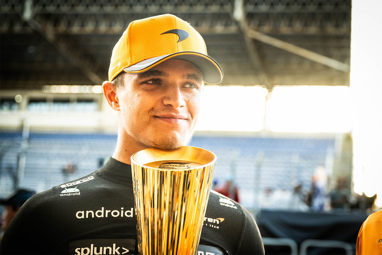 ランド・ノリス レッドブルF1移籍の質問に「ノーコメント」