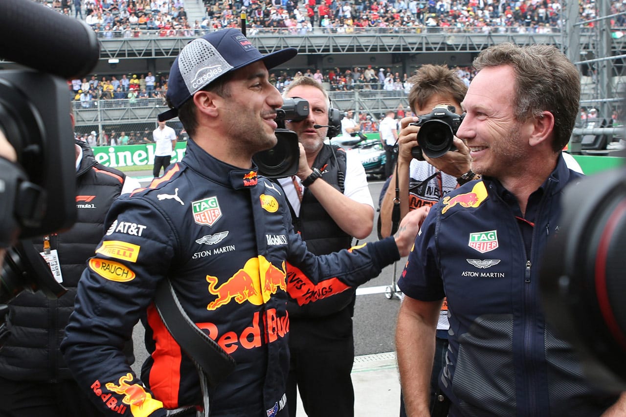 レッドブルF1代表 「リカルドから退団の数年後に謝罪の電話があった」