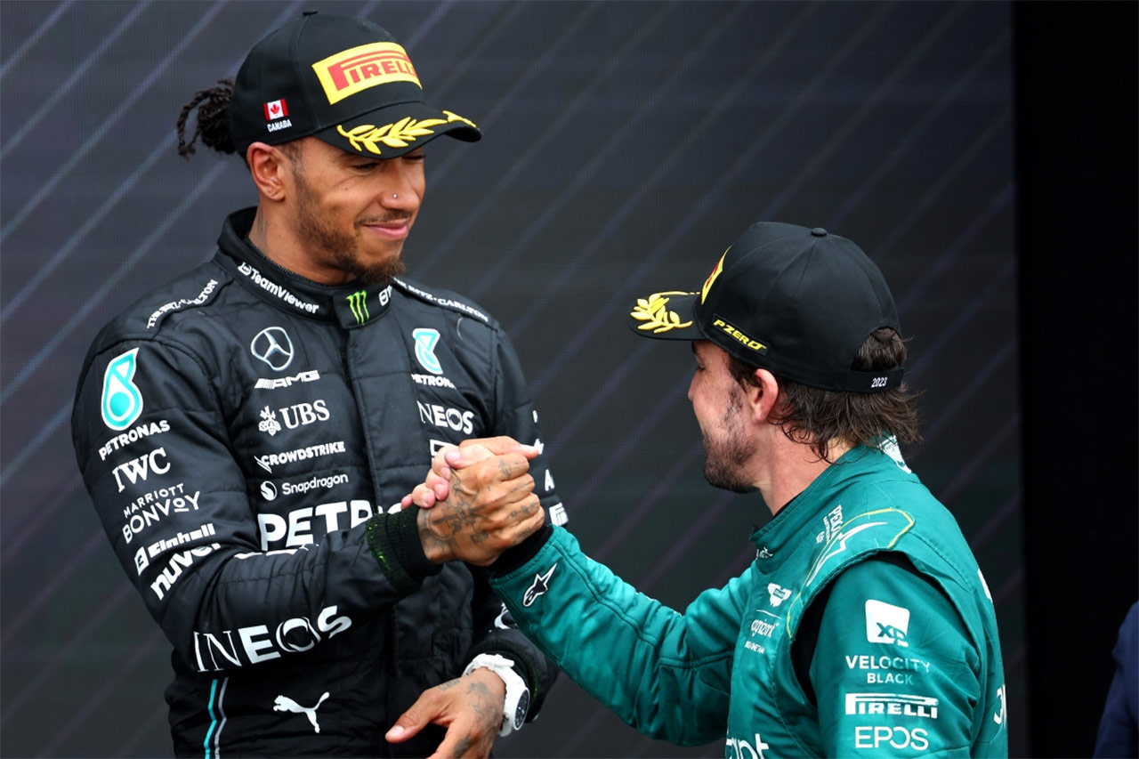 アロンソ 「ハミルトンのF1へのコミットは全員のモチベーションになる」