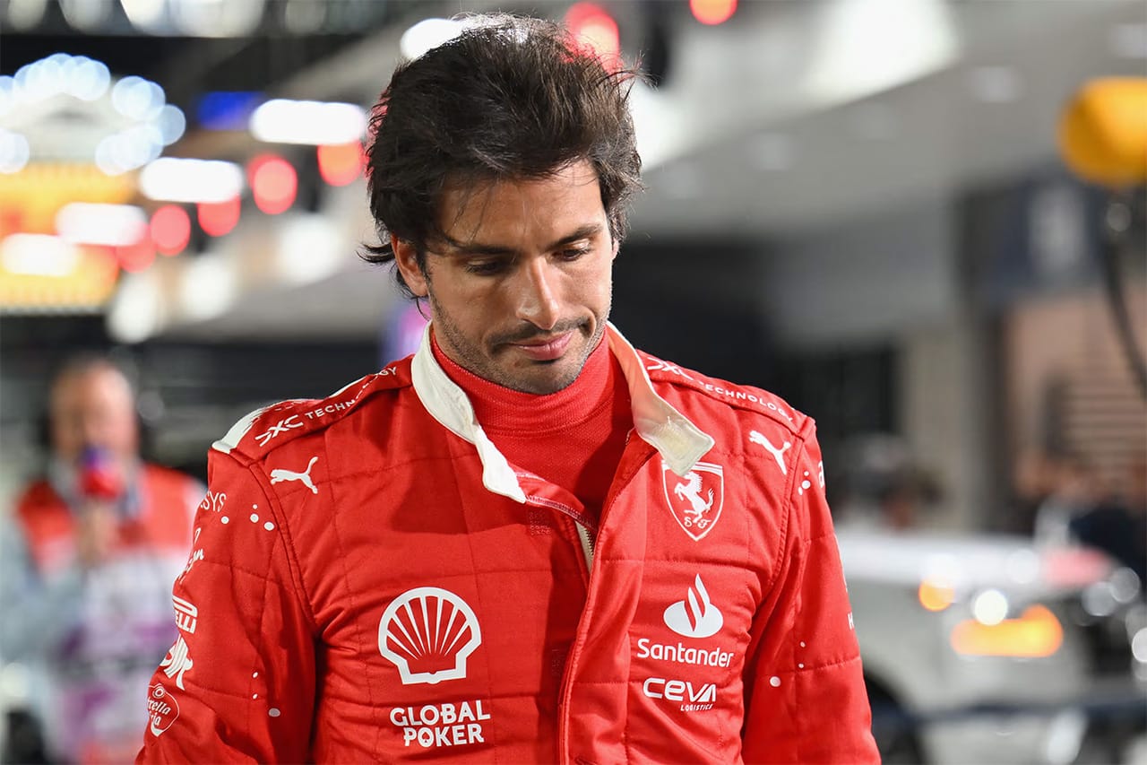 カルロス・サインツ F1ラスベガスGPで10グリッド降格エンジンペナルティ