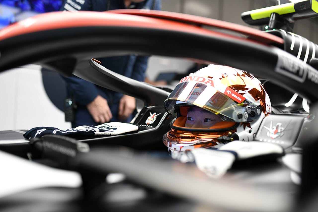 角田裕毅 F1ラスベガスGP初日 「すでに改善策を試して効果が出ている」