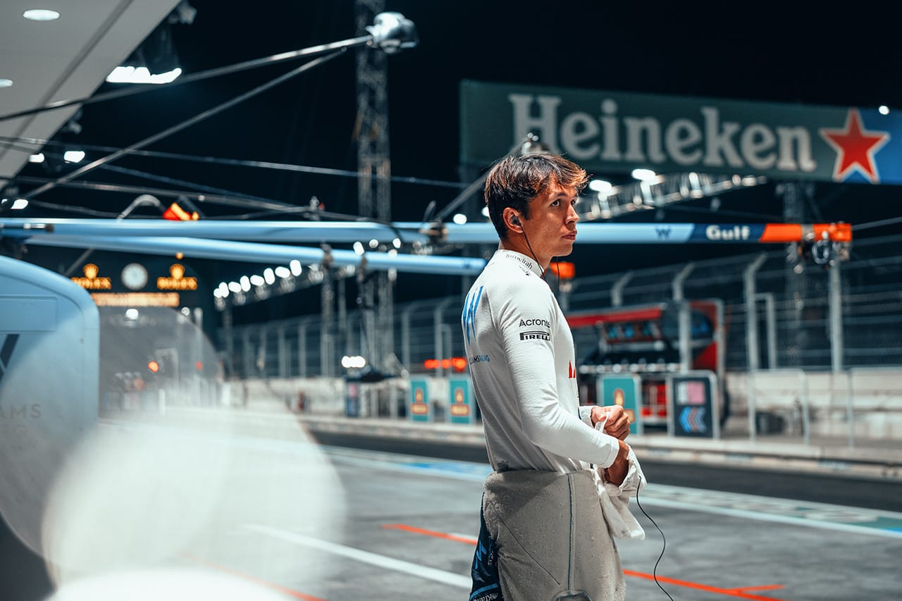 アルボン 「F1ラスベガスGPが第8戦だったらウィリアムズはトップ3だった」