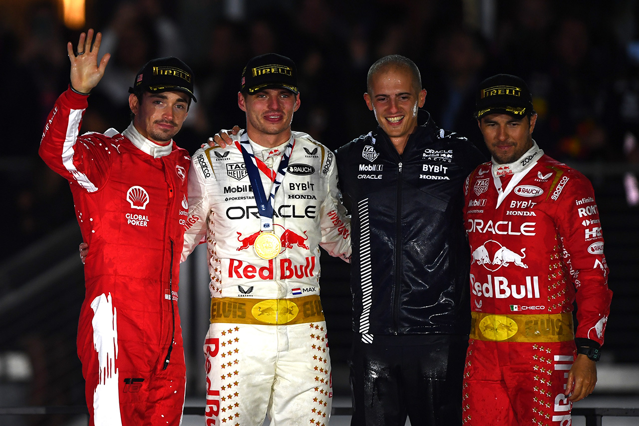 2023年 F1ポイントランキング (第22戦ラスベガスGP終了時点)