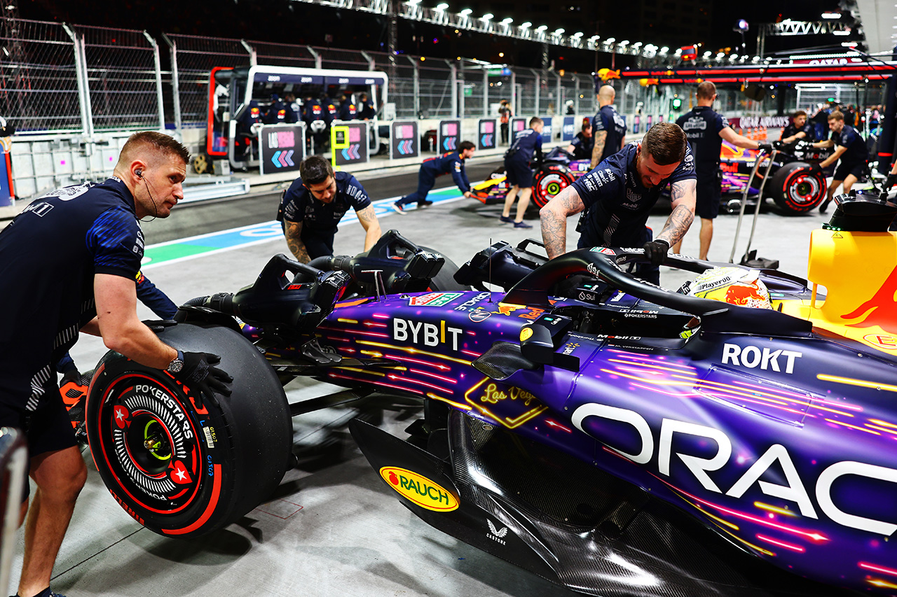 F1ラスベガスGP 決勝：持ちタイヤ数＆タイヤ戦略予想