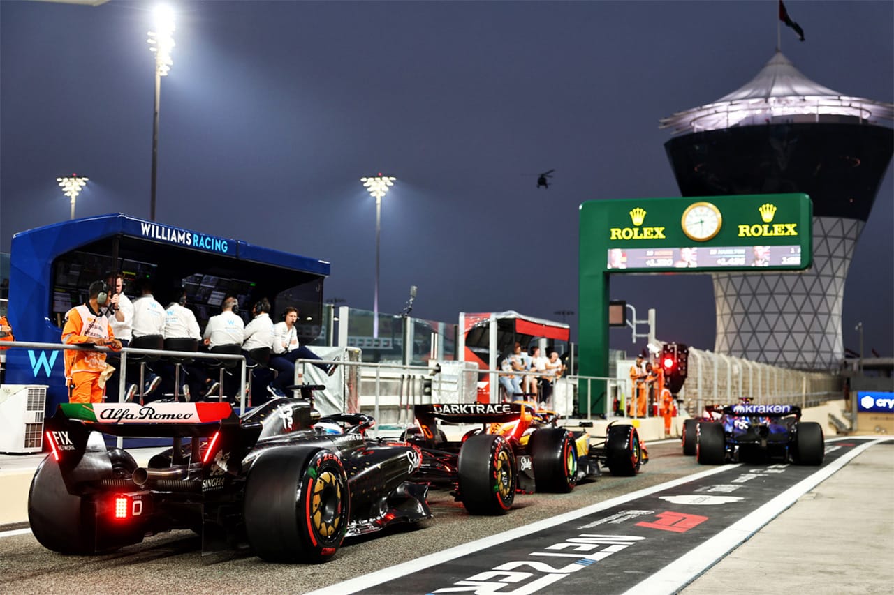 F1アブダビGP 予選でピットレーン出口での追い抜きを禁止