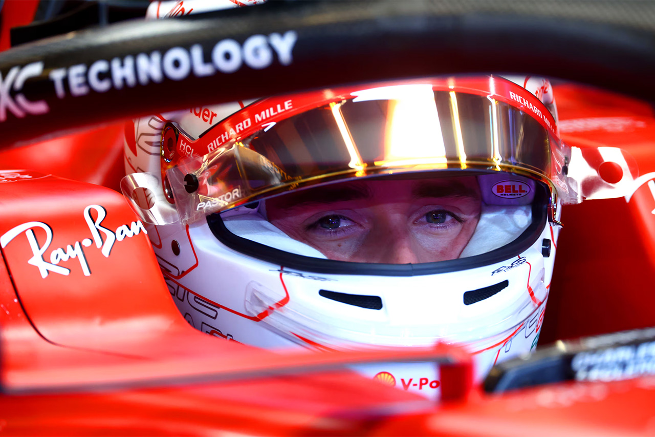 シャルル・ルクレール F1アブダビGP初日「メルセデスとの戦いになる」