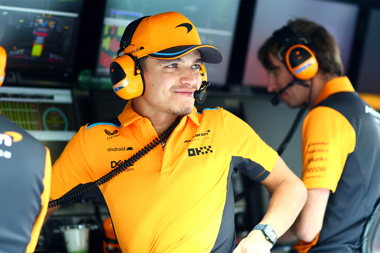 ランド・ノリス F1アブダビGP初日 「予選は非常に接戦になる」