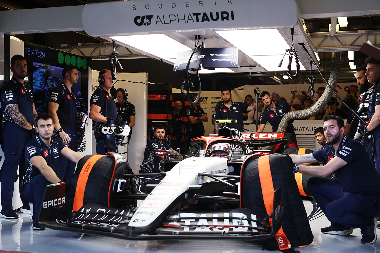 アルファタウリF1 「角田裕毅はFP3からセットアップが決まっていた」