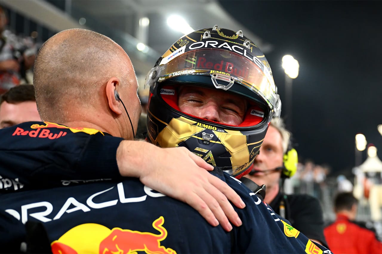 F1アブダビGP 統計データ：フェルスタッペンと角田裕毅がリードラップ記録